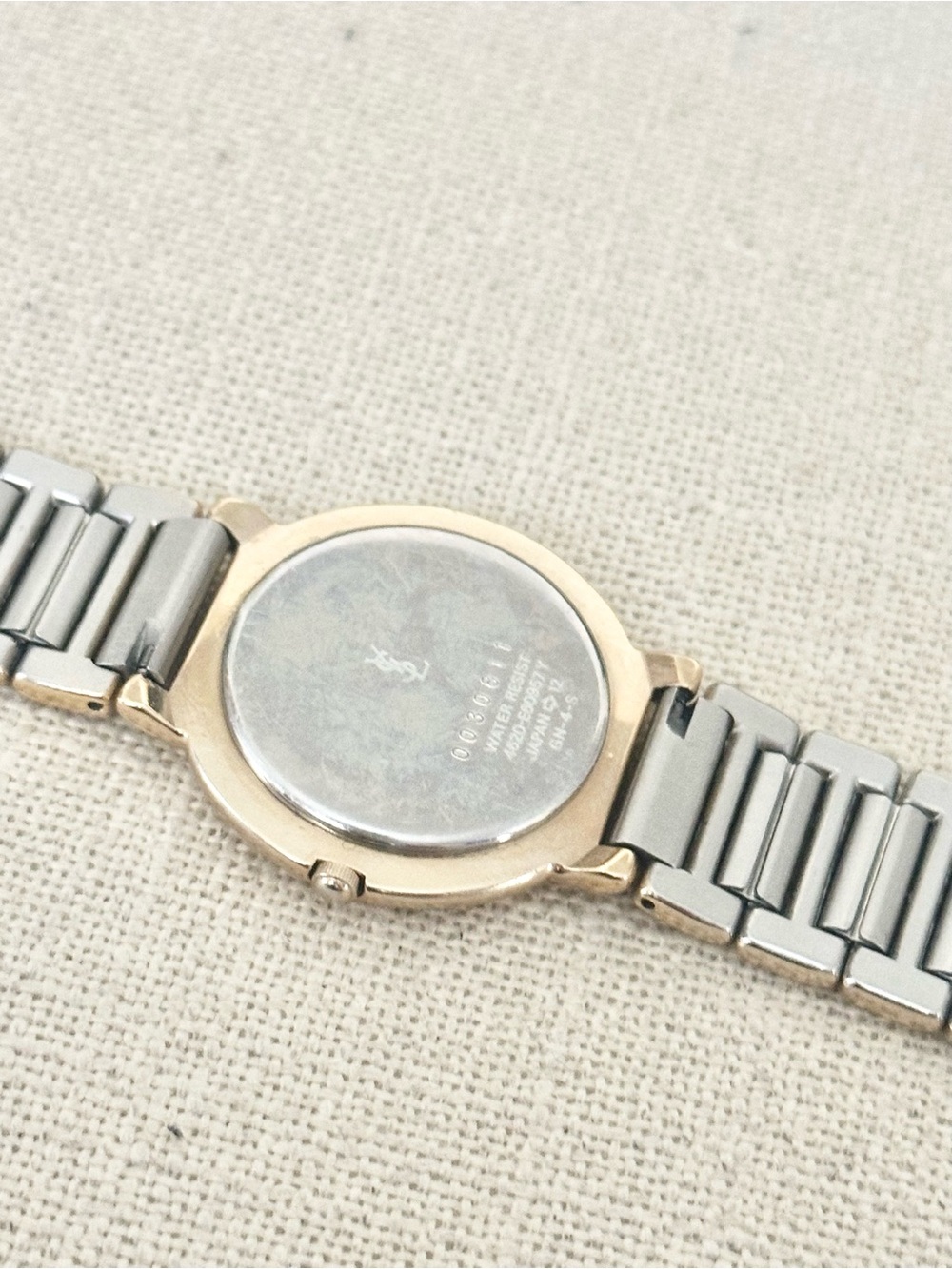 Vintage Yves Saint Laurent (YSL) Two-Tone Quartz Women's Watch - Picture 6 of 9
